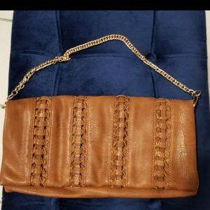 Big Buddha braided clutch.